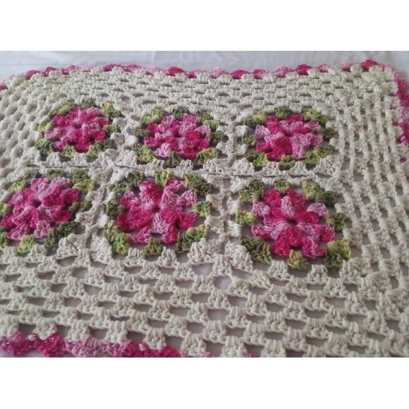 Tapete de Croche Retangular