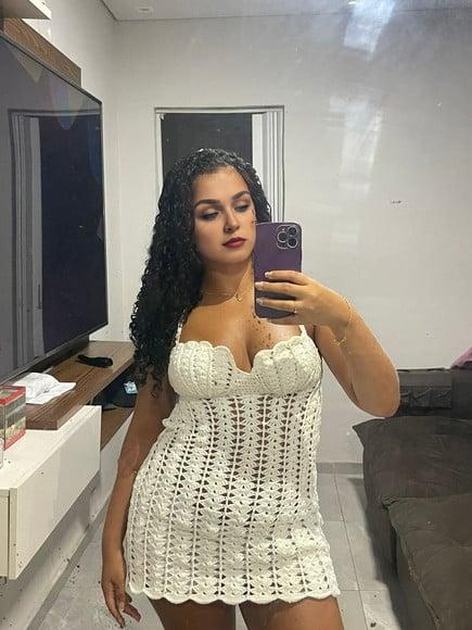 Vestido de Crochê Adulto Estilo Sereia
