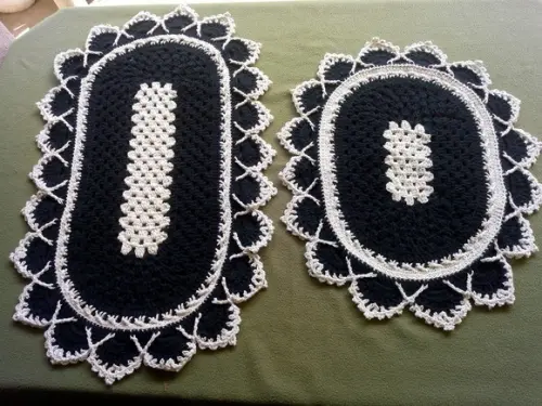 Jogo de Banheiro Crochê