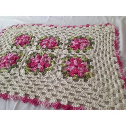 Tapete de Croche Retangular