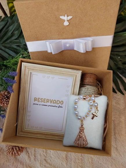 Caixa Individual para Padrinho ou Madrinha com Porta Retrato