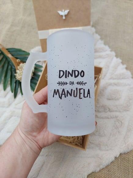 Caixa Padrinhos com Caneca de Chopp