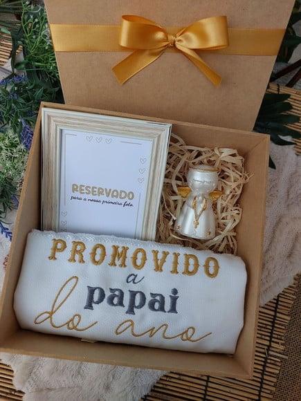 Caixa Presente Papai Revelação Gravidez