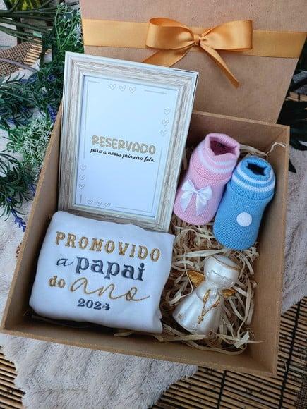 Caixa Presente Papai Revelação Gravidez