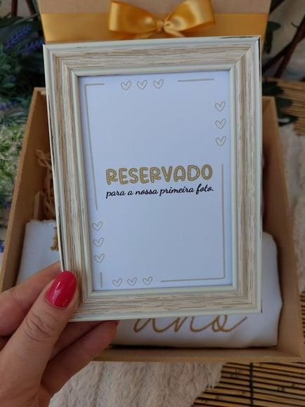 Caixa Presente Papai Revelação Gravidez