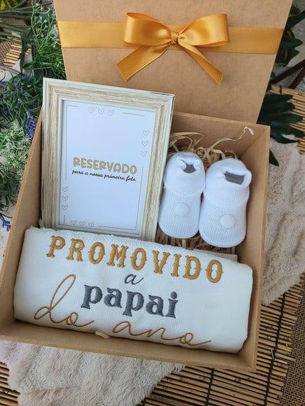 Caixa Presente Papai Revelação Gravidez