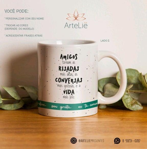 Caneca Amizade Personalizada