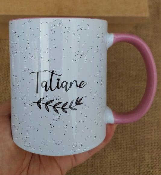 Caneca com Caixa Dinda com Alça e Interno Colorido