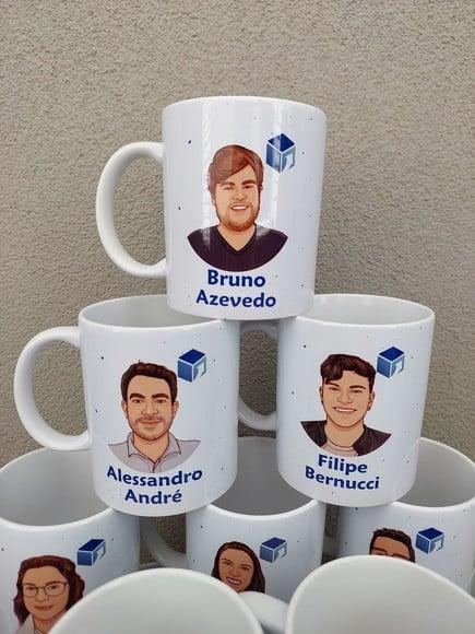 Caneca Personalizada Brinde para Equipe ou Final de Ano