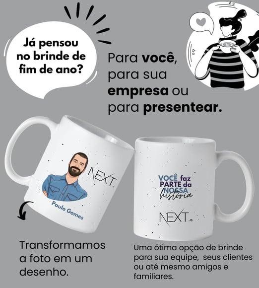 Caneca Personalizada Brinde para Equipe ou Final de Ano
