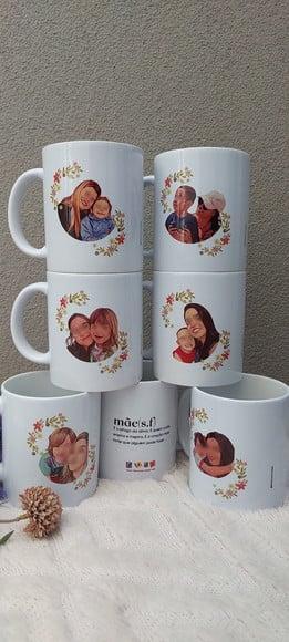 Caneca Personalizada com Foto e Frase Lembrança Escolar