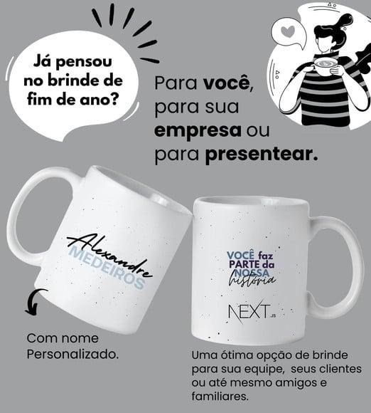 Caneca Personalizada Brinde para Equipe ou Final de Ano