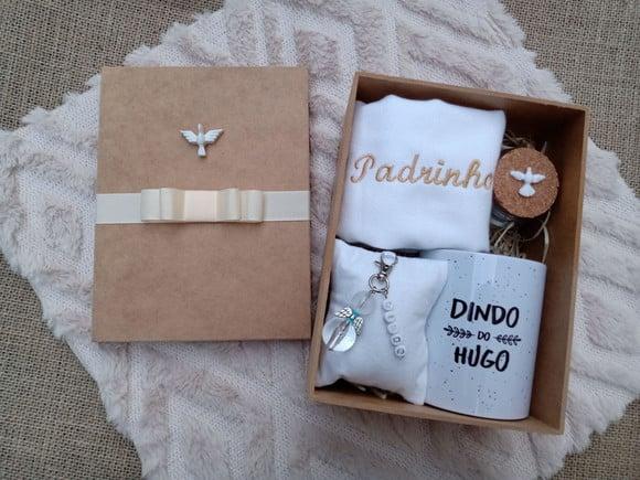 Convite Ou Lembrança Para Padrinhos De Batismo