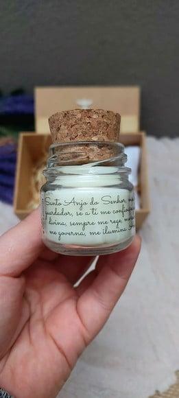Convite para Padrinhos com Terço e Vela (dindo ou Dinda)