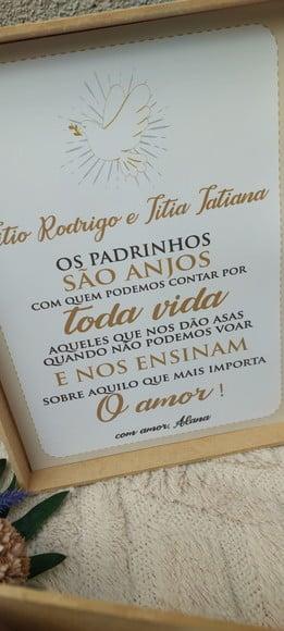 Convite para Padrinhos de Batismo