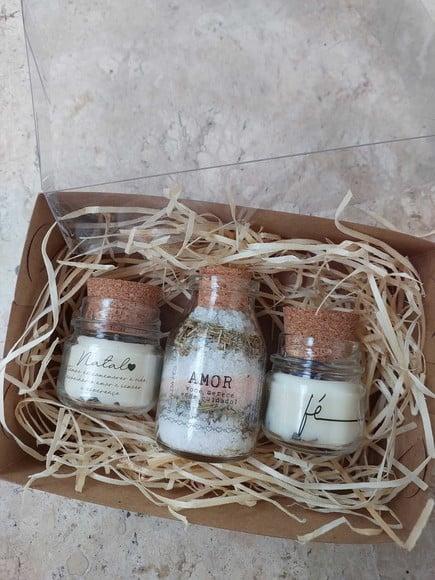Kit Bem-estar Personalizado ? Velas Aromáticas + Escalda Pés