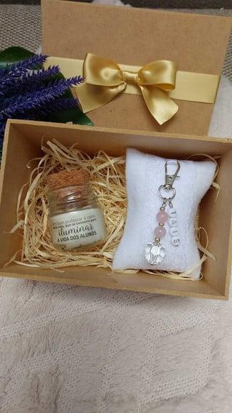 Kit Presente Dia da Mulher Personalizado com Nome | Vela Nat