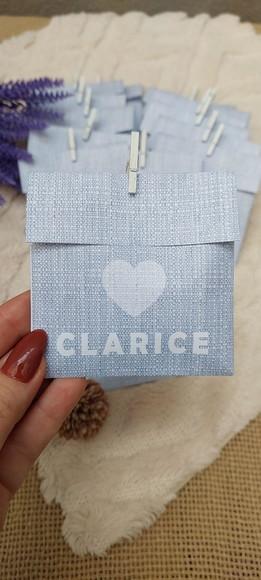 Tercinhos Personalizados para Lembrancinhas Batismo