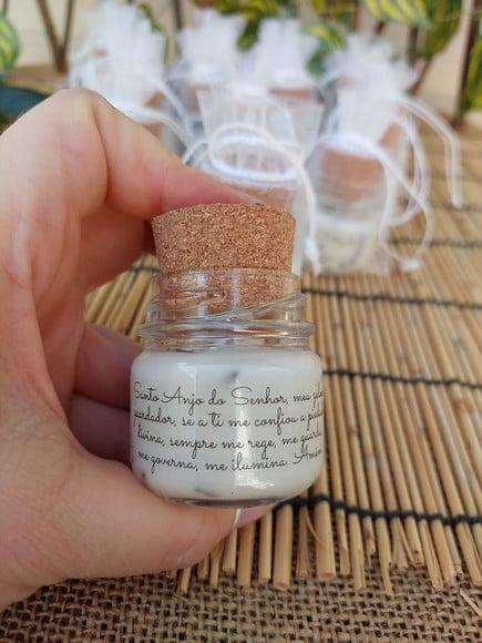 Vela 40 ml Artesanal para Batizado