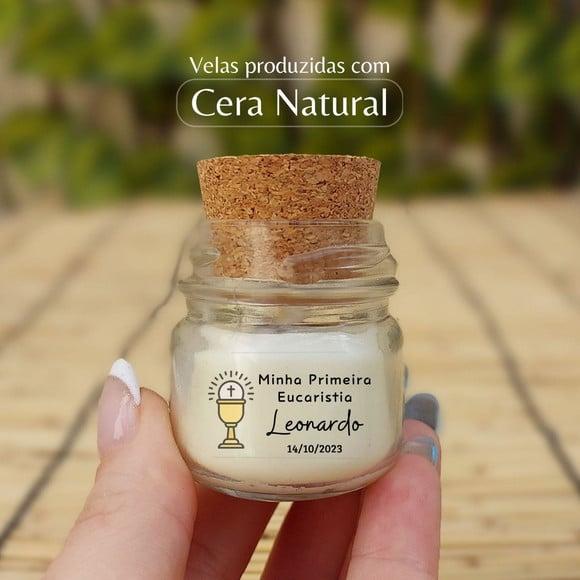 Vela 40 ml Artesanal para Eucaristia