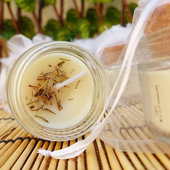 Vela 60 ml Artesanal para Batizado