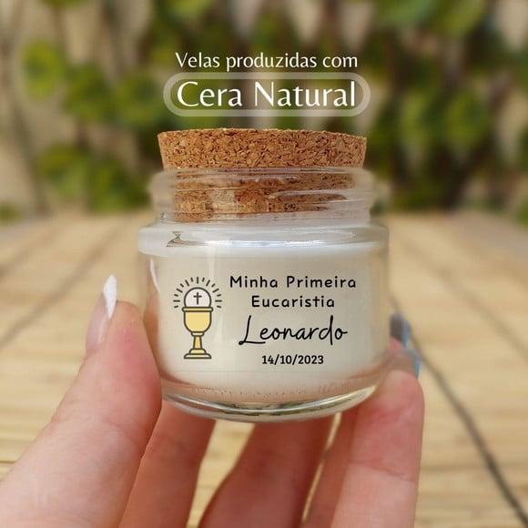 Vela 60 ml Artesanal para Eucaristia