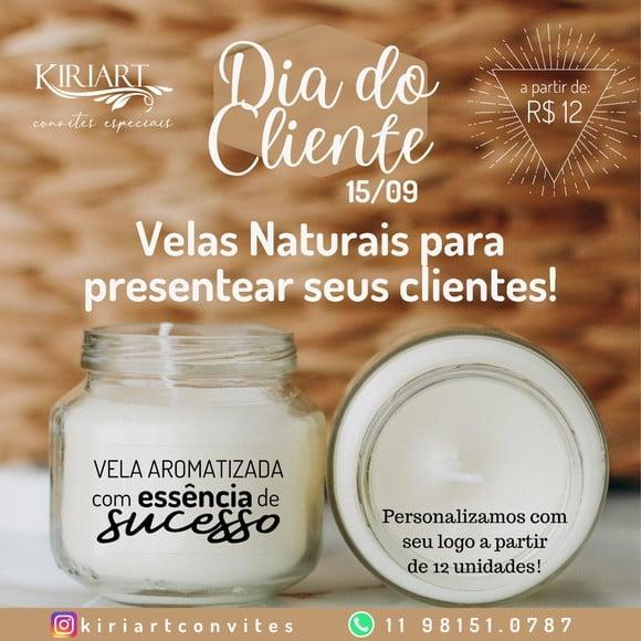 Vela Dia do Cliente 60 ml