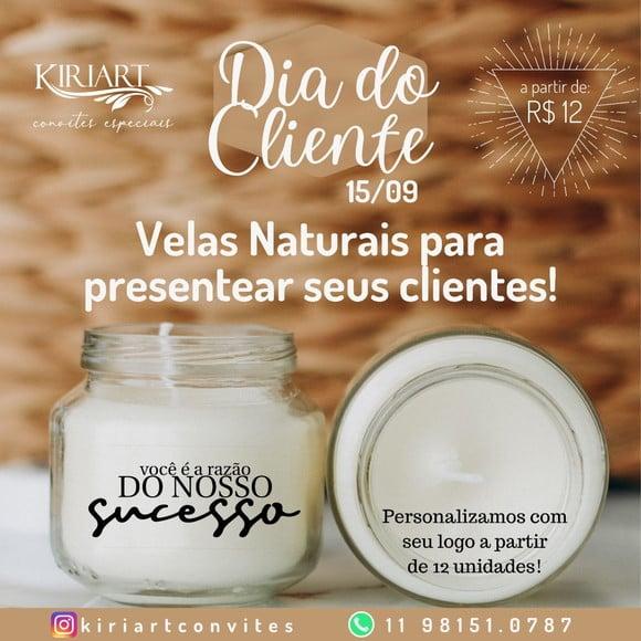 Vela Dia do Cliente 30 ml