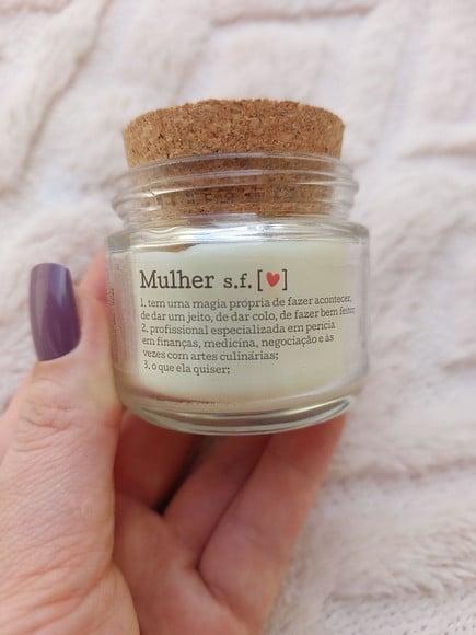 Vela Natural Terapêutica Mulher