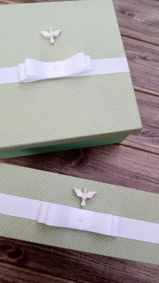 6 Caixas Personalizadas para Batismo