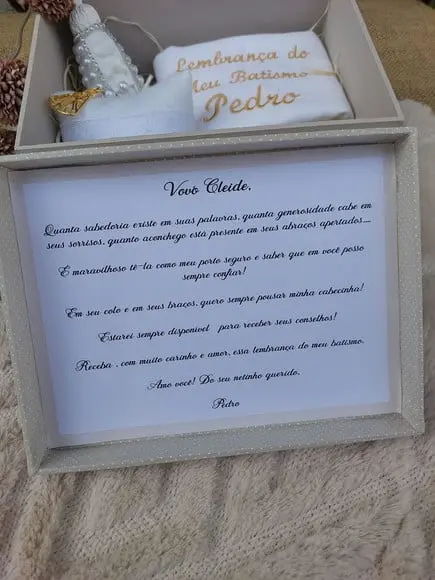 Caixa Avós Batismo