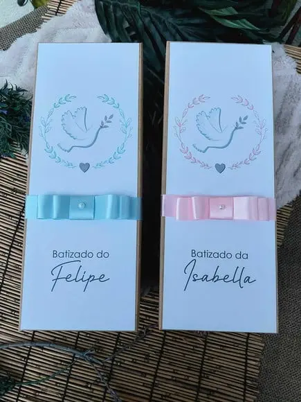 Caixa Personalizada para Batismo