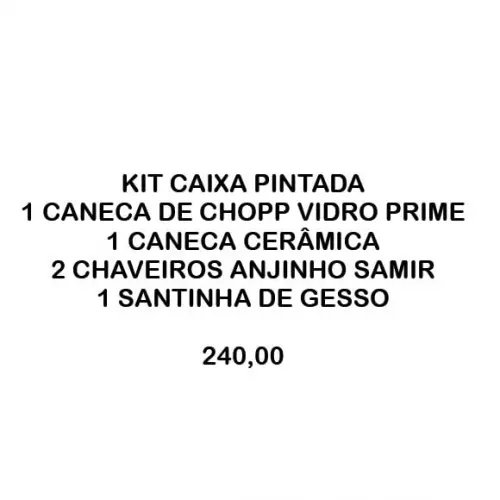 Caixa para Padrinhos de Batismo