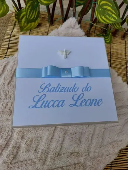 Caixa Personalizada para Batismo (diversos Temas)