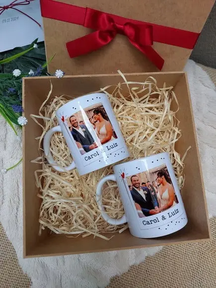 Caixa Presente Casamento para os Noivos