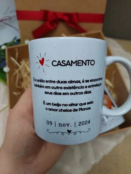Caixa Presente Casamento para os Noivos