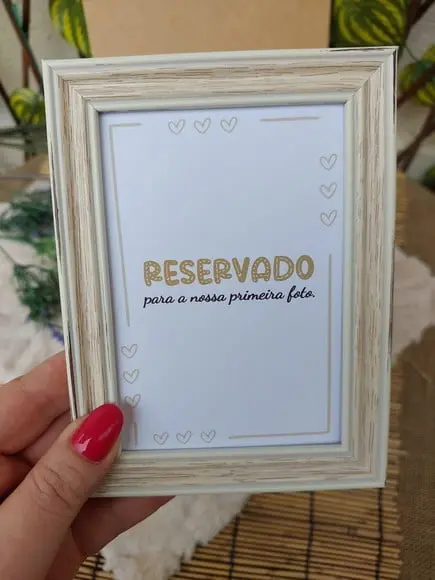 Caixa Presente Papai Revelação Gravidez