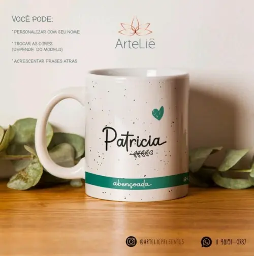 Caneca Amizade Personalizada