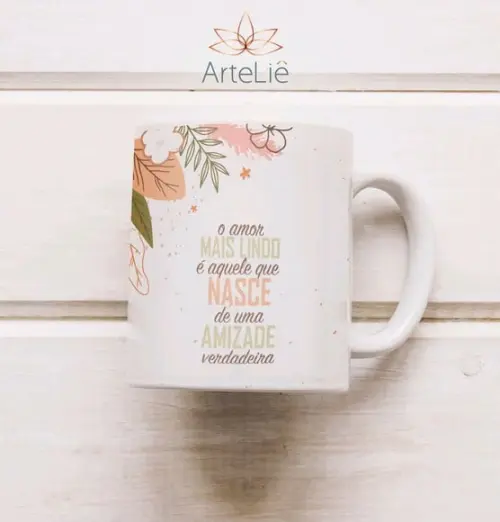 Caneca Amizade Personalizada