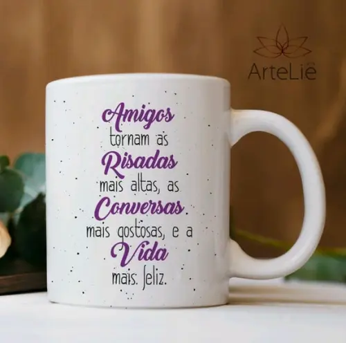 Caneca Amizade Personalizada