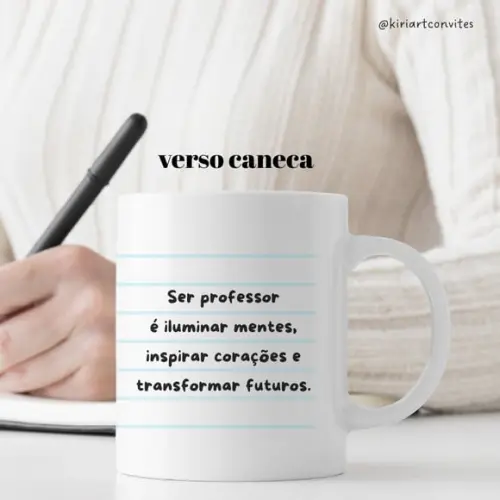 Caneca Caricatura Dia do Professor