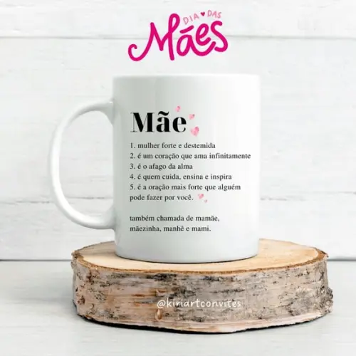 Caneca Dia das Mães