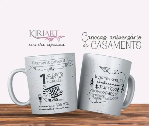 Caneca Bodas