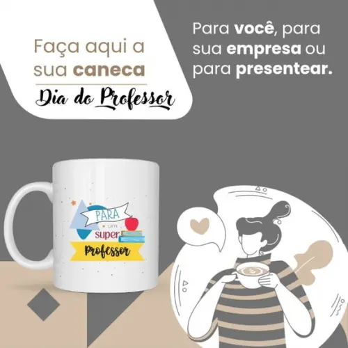 Caneca Dia do Professor
