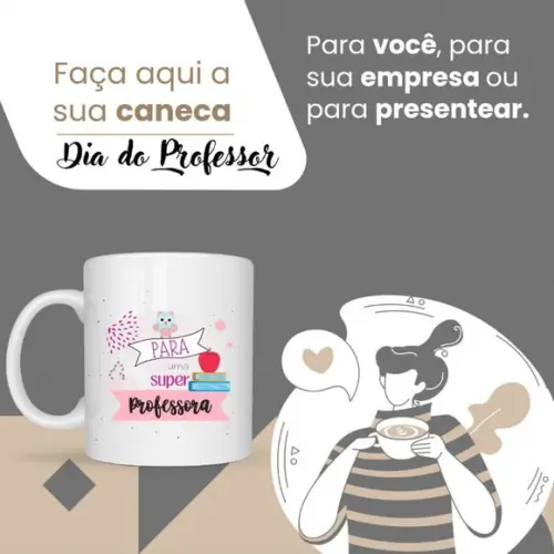 Caneca Dia do Professor