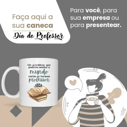 Caneca Dia do Professor