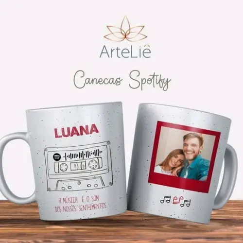 Caneca Dia dos Namorados Interativa