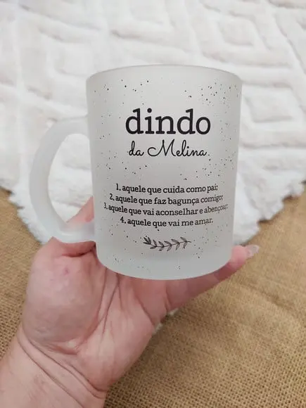 Caneca Dinda ou Dindo