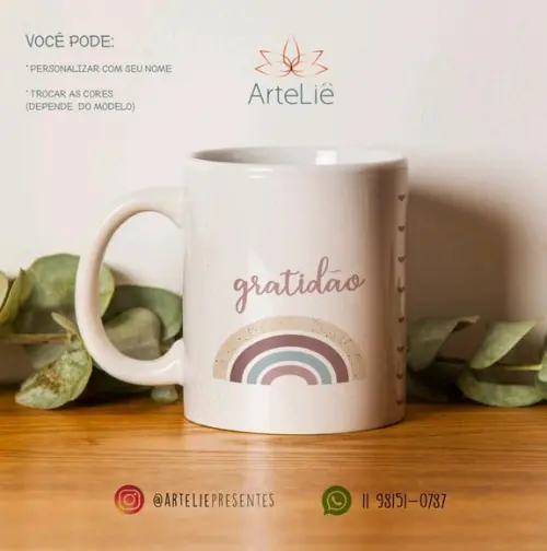 Caneca Gratidão