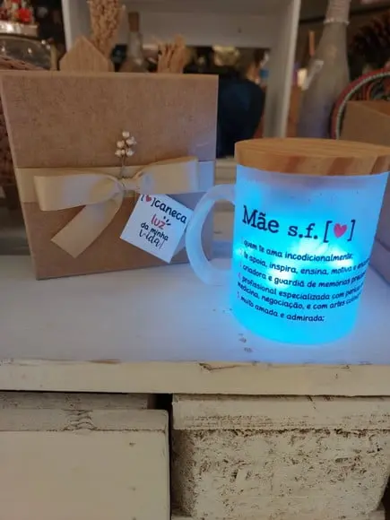 Caneca Luminária Mãe